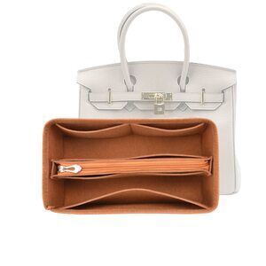 6102 Purse Organizer for Hermes birkin bag 30 Felt organizer insert Y013M